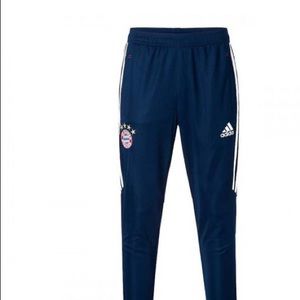 Bayern munchen training pants navy blue adidas
